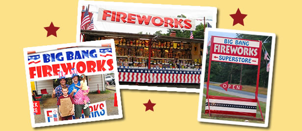 Big Bang Fireworks Locations